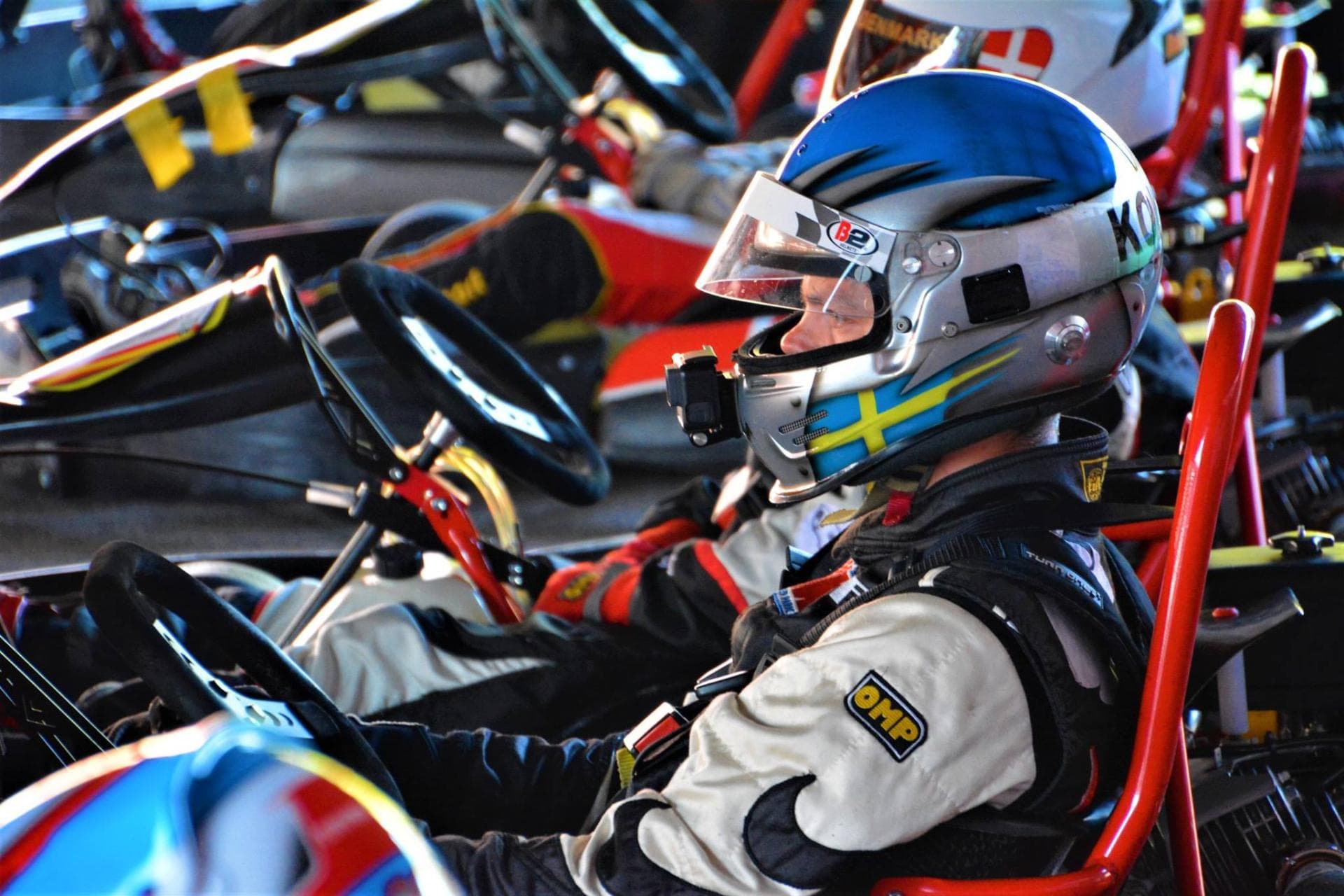 Focus before the start at the 2018 Worlds